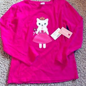 NWT girls Gymboree Royal Princess long sleeve tee size 10